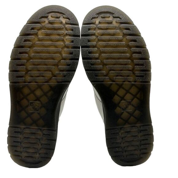 Dr. Martens ZAVALA Eight Eyelet Combat‎ Boot White Size L-9 M-8 - Picture 6 of 11